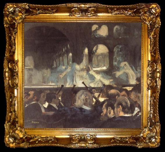 framed  Edgar Degas The Ballet from Robert le Diable, ta009-2